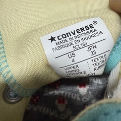 CONVERSE ALL STAR SHERBEE HI 23cm コンバースの画像