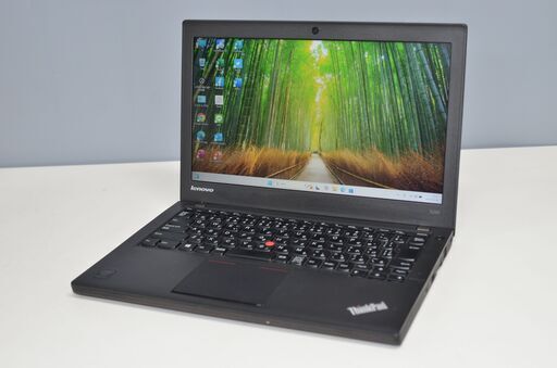 中古ノートパソコン LENOVO X240 Windows11+office core i7-4600U/メモリ4GB/爆速SSD512GB/12.5インチ/WEBカメラ/無線内蔵/24H2