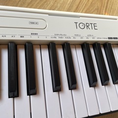 トルテ電子ピアノ（ホワイト）の画像