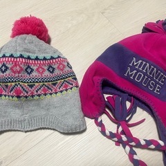 カーターズ×ミニーちゃんニット帽の画像