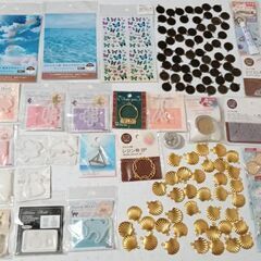 レジン　シリコンモールド　金属チャーム　レジン液　モチーフ　海　...