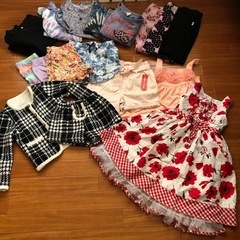 子供服110〜130 新品未使用タグ付き有　ワンピースドレス