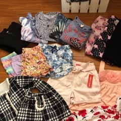 子供服110〜130 新品未使用タグ付き有　ワンピースドレスの画像