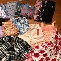 子供服110〜130 新品未使用タグ付き有　ワンピースドレスの画像