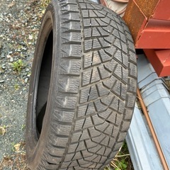 アルミホイールタイヤ付きブリザック 255/50R19 ブラックホイール 4本の画像