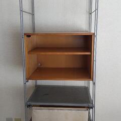 2 無印良品 スチールラック 引き出しつき
