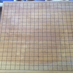 木製囲碁盤・碁石 5.8寸盤 花型脚付き 静岡の工房 本榧(