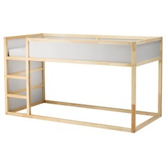 IKEA 子供用2段ベッド KURA/キューラ