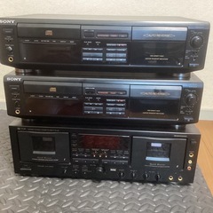 CD カセットデッキ
