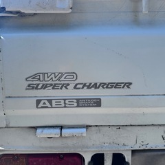 スバル サンバー トラック 4WD スーパーチャージャー マニュアルの画像
