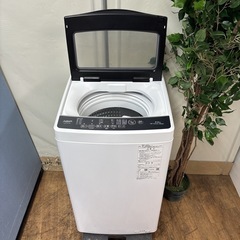 I703 🌈 ジモティー限定価格！ 2023年製の美品♪ AQUA 洗濯機 （5.0㎏） ⭐ 動作確認済 ⭐ クリーニング済の画像