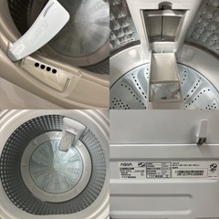 I703 🌈 ジモティー限定価格！ 2023年製の美品♪ AQUA 洗濯機 （5.0㎏） ⭐ 動作確認済 ⭐ クリーニング済の画像
