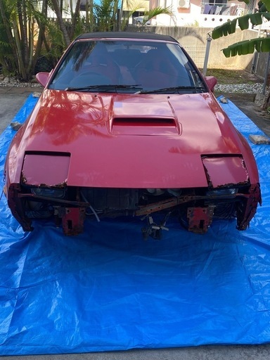 rx-7 fc3s  ボンネット