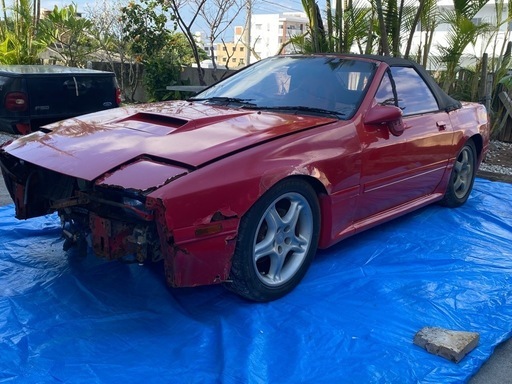 rx-7 fc3s  ボンネット
