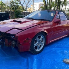 rx-7 fc3s  ボンネットの画像