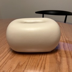 陶器ティッシュボックス