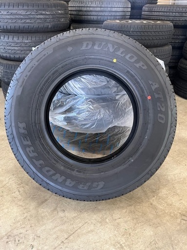4本セット【新車外し】 195/80R15 96s ダンロップ(DONLOP) AT20  GRANDTREK 2024年製　ジムニー　シエラ