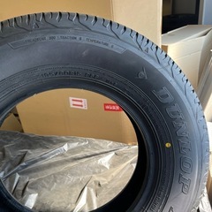 4本セット【新車外し】 195/80R15 96s ダンロップ(DONLOP) AT20  GRANDTREK 2024年製　ジムニー　シエラ 　の画像