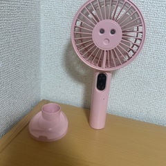 ハンディファン 扇風機 ミスト付きの画像