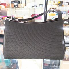 【ドリーム池田店】BALLY/バリー　ワンショルダーバッグ　ブラウン×ブラック　ハンドル型つき有　IKZ-658の画像