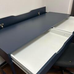 IKEA デスク ALEX　＆　椅子の画像