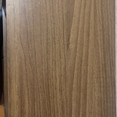 カラーボックス3段、ブラウンの画像