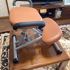 商談中　バランスチェア　健康イス