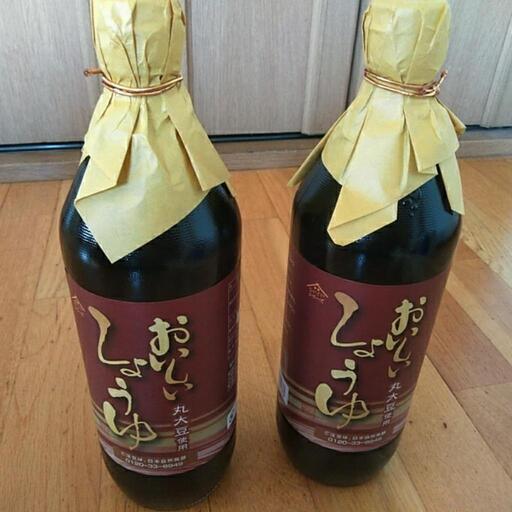 おいしいしょうゆ　900mlX2本