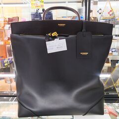 BURBERRY/バーバリー　レザー　2wayバッグ　ブラック　...