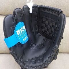 新品！※左投用※ ZETT/ゼット 軟式用 野球グローブ BDG3511 オールラウンドモデル  ブラック 黒　西岡店の画像