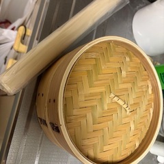【お譲り先決定】めん棒と蒸籠