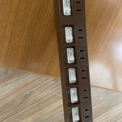 延長コード1.5M 電源タップ　6個口の画像