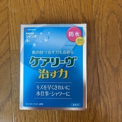 ケアリーヴ 防水透明タイプ 関節部用ジャンボサイズ4枚入の画像