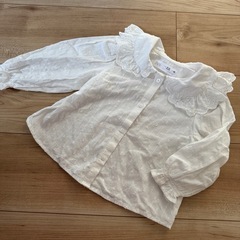 ZARA  baby フリルシャツ　80