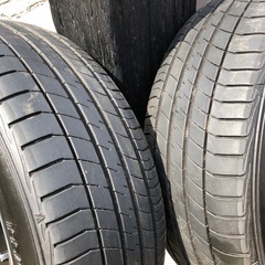 S660 リア　2本　中古　ルマン5 195/45Ｒ16  21年製21週の画像