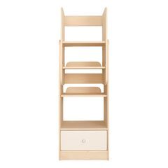 限定1点【新品】高さ調節可能なランドセルラック ナチュラル お客様組立品 収納 キッズの画像