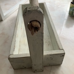 トッテは流木を使った糸島の工房で購入した木のボックスの画像