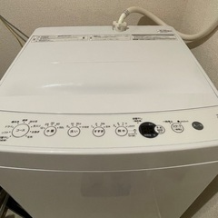 洗濯機と冷蔵庫(使用一年未満)