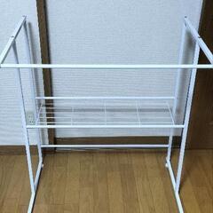 20%オフ！【新品未使用】3600円→1200円　押し入れラック　押入れ収納　物干し　の画像