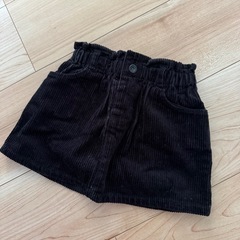 美品！ZARA  baby　コーデュロイスカート100　