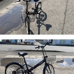 折りたたみ自転車  THREE STONEの画像