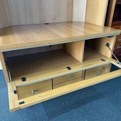 店頭引き渡し 中古 テレビボード 木製 家具 テレビ台の画像