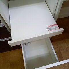 【ジャングルジャングル深井店】★ニトリ NITORI リガーレ システムキッチンボード ホワイト 大容量 大家族 ファミリータイプ キッチン家具 収納家具 堺市 深井 【FU2115】の画像