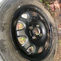 14インチ  鉄ホイール4本中古