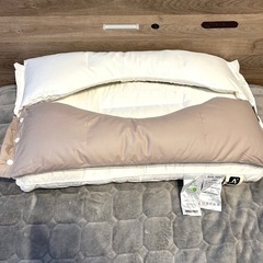 1〜3個 新品未使用【頚椎ケア枕】ダブルピロー肩こりいびき 低反発 安眠熟睡 防臭防ダニの画像