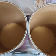 ファイバードラム　ドラム缶　2個セットの画像