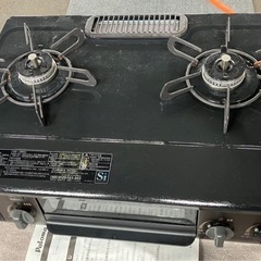 未使用お届け可能パロマLPガス グリル付きガステーブル　ガスコンロ　