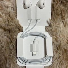 Apple 純正 ライトニング 有線イヤホン iphone 新品の画像