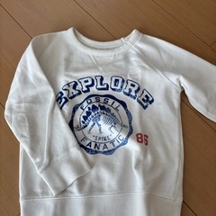 5.6歳向けbaby  GAP 起毛トレーナー