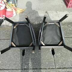 木製椅子2脚セット　ダイニングチェアの画像